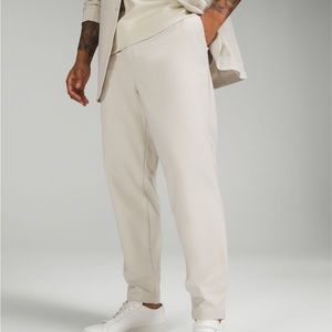 New venture trouser *pique natural ivory lululemon men